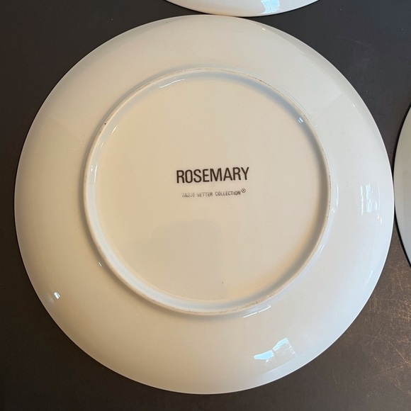 Vintage Taste Setter Herb Theme Salad Plates - Picture 3 of 10
